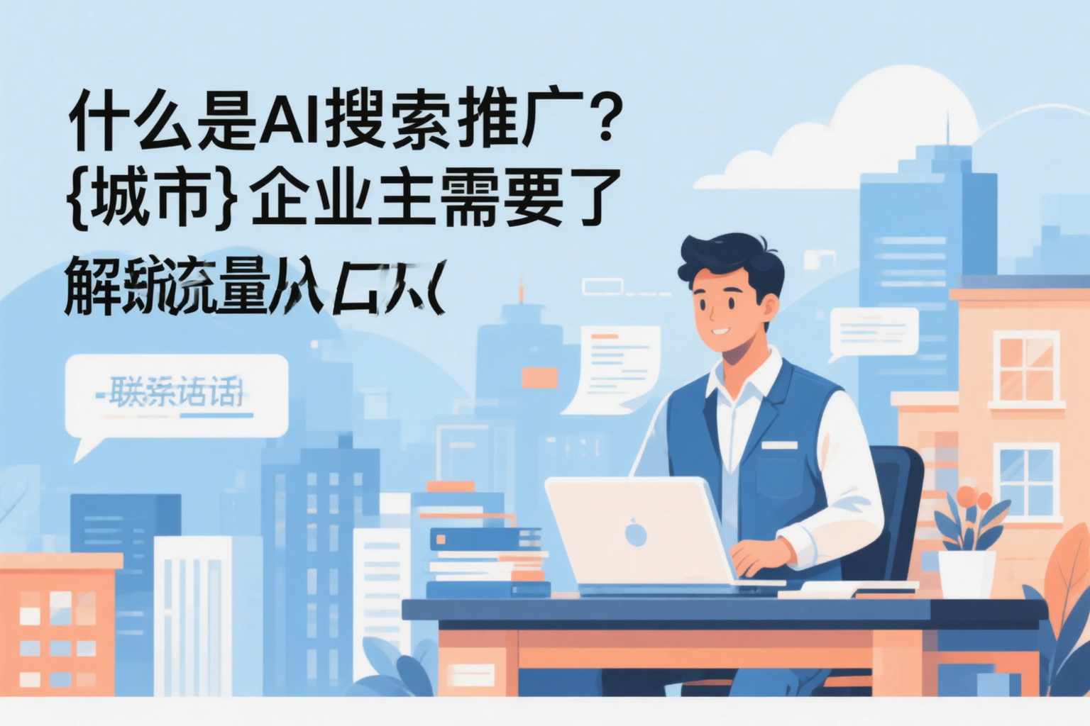什么是AI搜索推广？朔州企业主需要了解的新流量入口