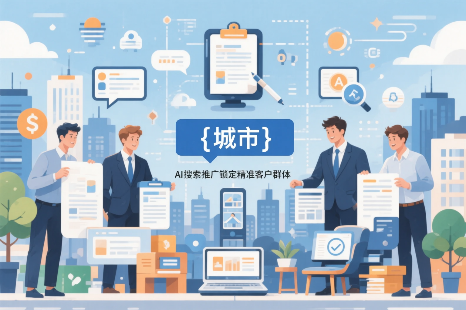 朔州公司如何用AI搜索推广锁定精准客户群体