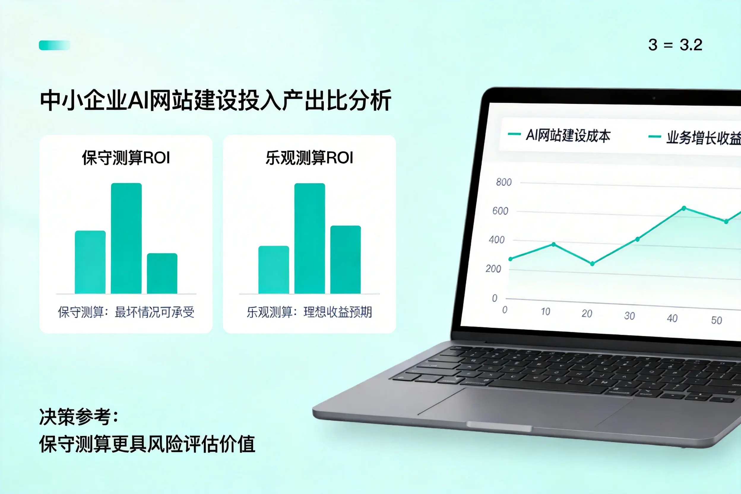 朔州中小企业AI网站建设投入产出比怎么算?先看这份分析