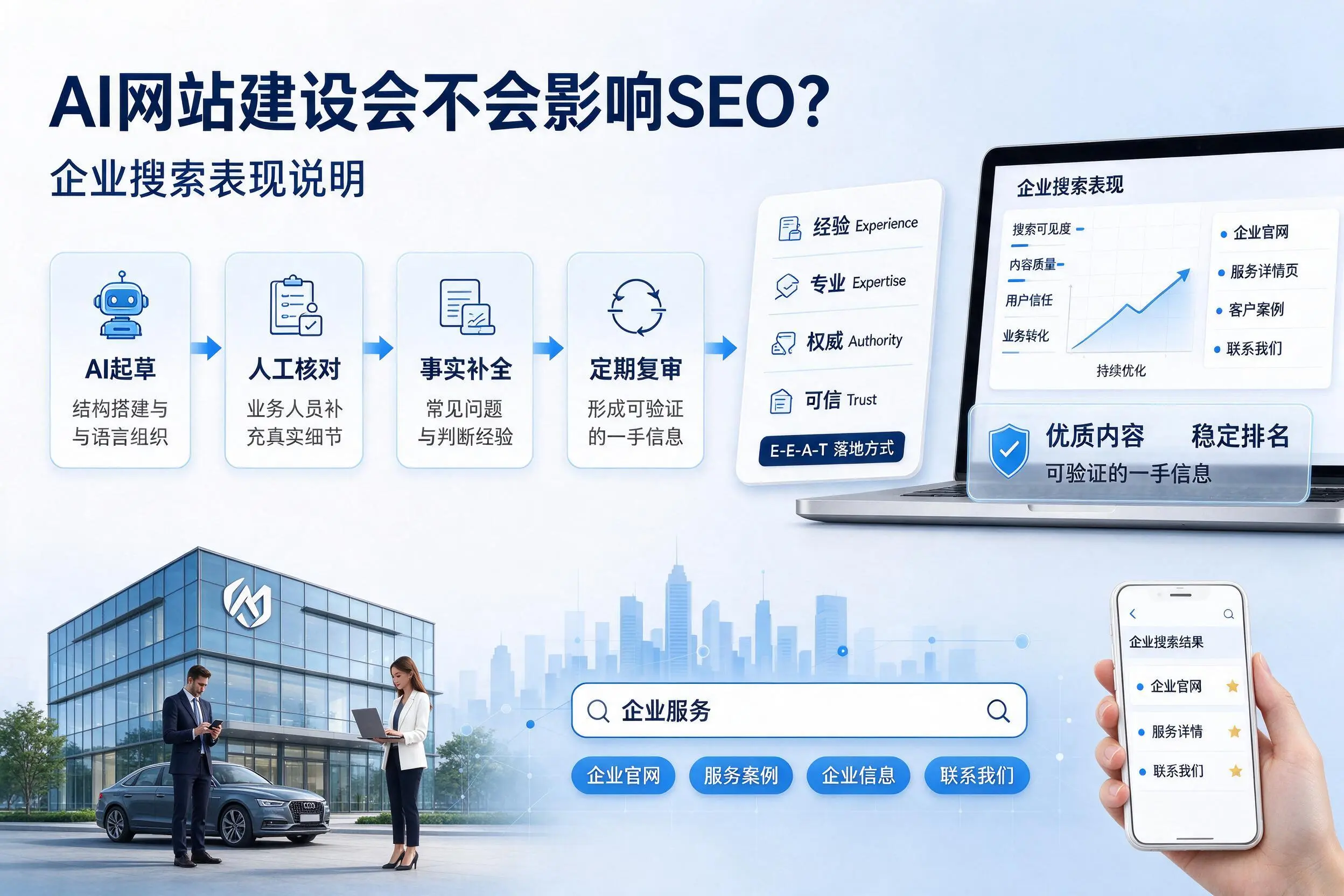 AI网站建设会不会影响SEO?朔州企业搜索表现说明
