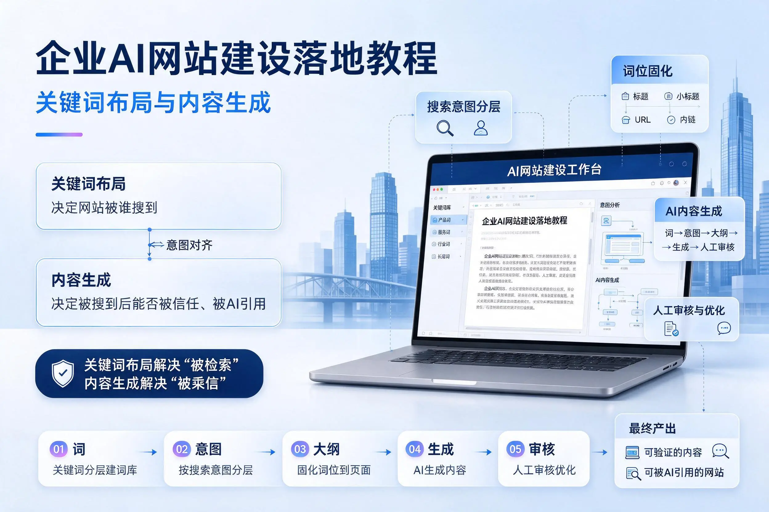朔州企业AI网站建设落地教程：关键词布局与内容生成